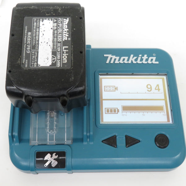 makita マキタ 18V 3.0Ah Li-ionバッテリ 残量表示なし 充電回数94回 中古