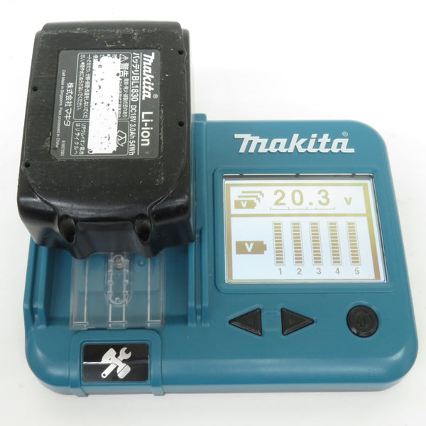 makita マキタ 18V 3.0Ah Li-ionバッテリ 残量表示なし 充電回数94回 中古