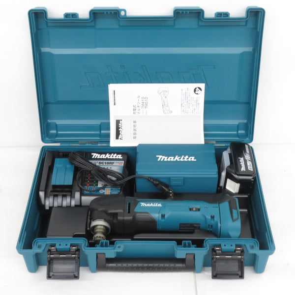 makita マキタ 18V 6.0Ah 充電式マルチツール ケース・充電器・バッテリ1個セット TM51DRG 未使用品