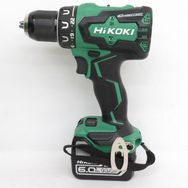 HiKOKI ハイコーキ 14.4V 6.0Ah コードレスドライバドリル ケース・充電器・バッテリ2個セット DS14DBSL(2LYPK) 未使用品