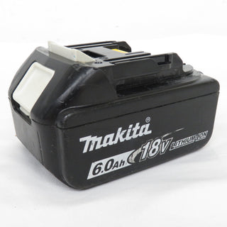 makita マキタ 18V 6.0Ah Li-ionバッテリ 残量表示付 雪マーク付 充電回数26回 BL1860B A-60464 中古