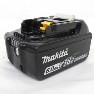 makita マキタ 18V 6.0Ah Li-ionバッテリ 残量表示付 雪マーク付 充電回数26回 BL1860B A-60464 中古