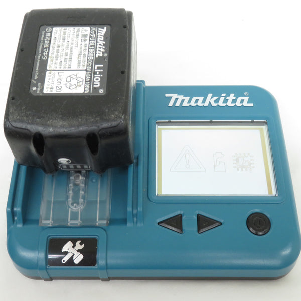 makita マキタ 18V 6.0Ah Li-ionバッテリ 残量表示付 雪マーク付 充電回数26回 BL1860B A-60464 中古