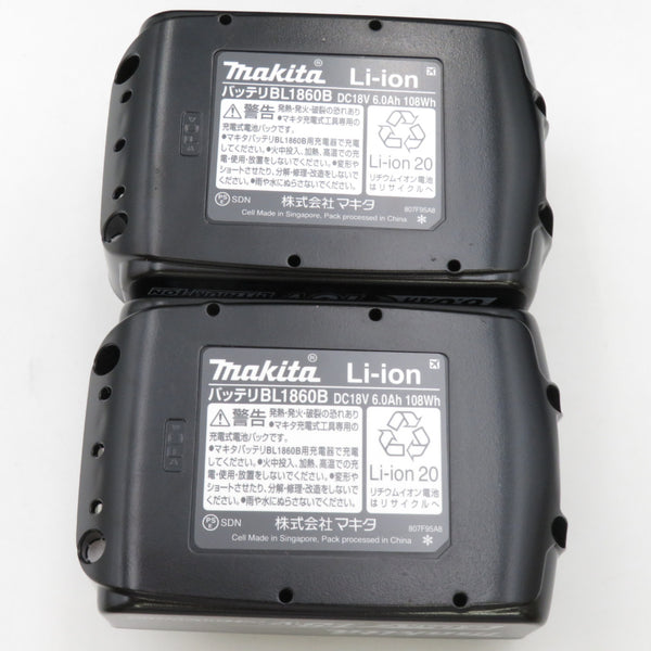 makita マキタ 18V 6.0Ah 充電式4モードインパクトドライバ 黒 ケース・充電器・バッテリ2個セット TP141DRGXB 未使用品