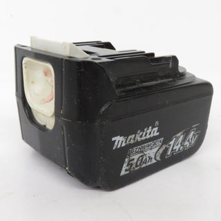 makita マキタ 14.4V 5.0Ah Li-ionバッテリ 残量表示なし 充電回数123回 BL1450 A-59259 中古