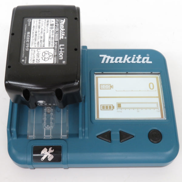 makita マキタ 18V 6.0Ah Li-ionバッテリ 残量表示付 雪マーク付 検品済 外箱付 BL1860B A-60464 未使用品