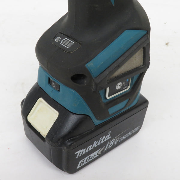 makita マキタ 18V 6.0Ah 100mm 充電式ディスクグラインダ スライドスイッチ ダイヤル変速 バッテリ1個付 GA412D 中古