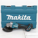 makita マキタ 40Vmax対応 125mm 充電式ディスクグラインダ スライドスイッチ 本体のみ ケース付 GA002G 中古