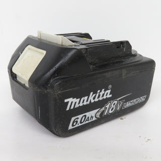 makita マキタ 18V 6.0Ah Li-ionバッテリ 残量表示付 雪マーク付 充電回数98回 BL1860B A-60464 中古