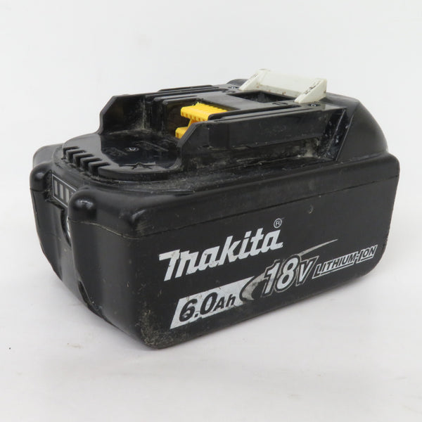 makita マキタ 18V 6.0Ah Li-ionバッテリ 残量表示付 雪マーク付 充電回数98回 BL1860B A-60464 中古