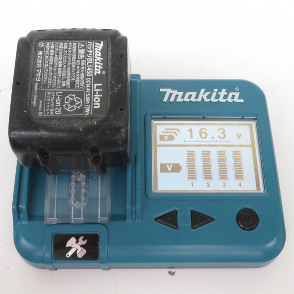 makita マキタ 14.4V 5.0Ah Li-ionバッテリ 残量表示なし 充電回数74回 BL1450 A-59259 中古