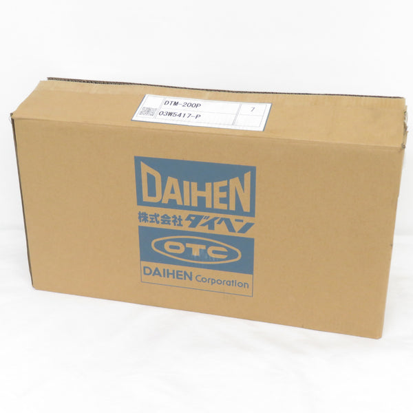 DAIHEN ダイヘン 100V/200V/220V デジタルインバータ制御式 ポータブル直流パルスTIG溶接機 デジタルティグミニ 200P 通電確認のみ 電源ケーブルつなぎ直しあとあり DTM-200P 中古美品