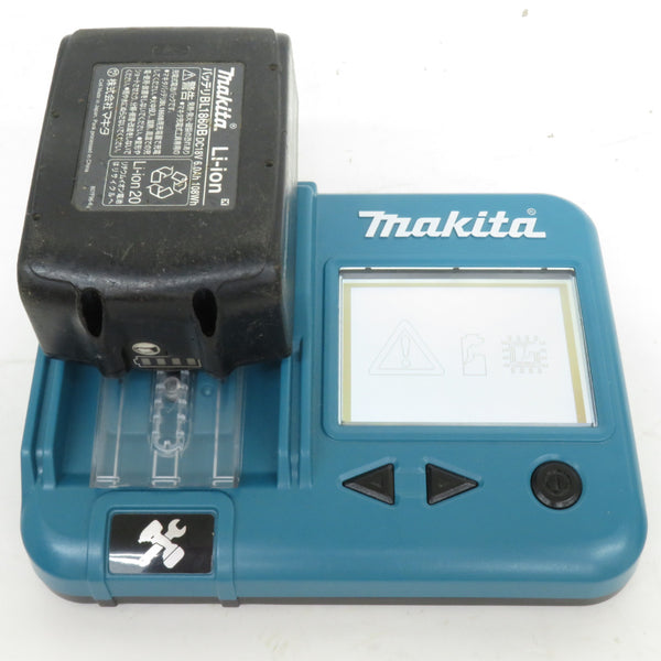 makita マキタ 18V 6.0Ah Li-ionバッテリ 残量表示付 雪マークなし 充電回数90回 BL1860B A-60464 中古