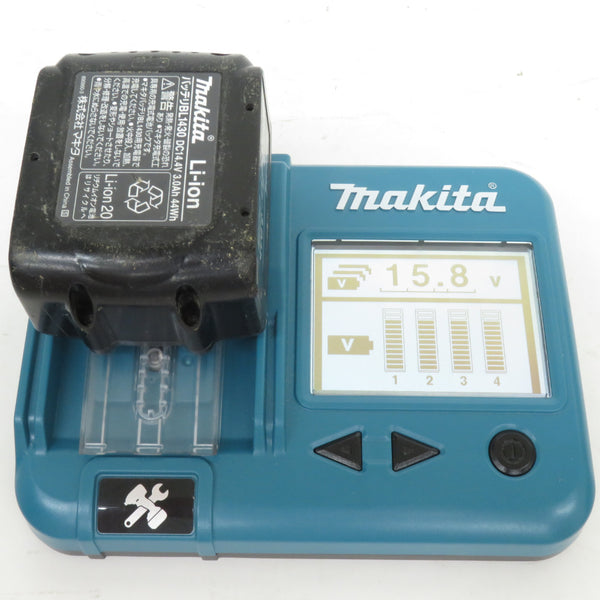 makita マキタ 14.4V 3.0Ah Li-ionバッテリ 残量表示なし 充電回数52回 BL1430 A-42634 中古