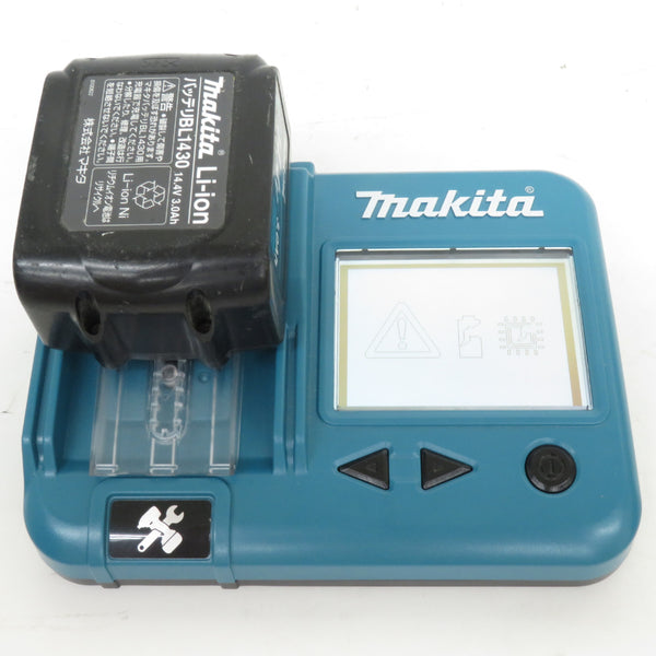 makita マキタ 14.4V 3.0Ah Li-ionバッテリ 残量表示なし 充電回数146回 初期型 ブルーライン BL1430 中古