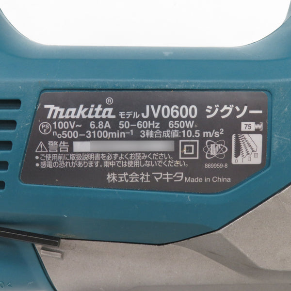 makita マキタ 100V ジグソー ケース付 JV0600K 中古