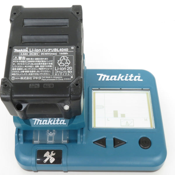 makita マキタ 40Vmax 4.0Ah Li-ionバッテリ 残量表示付 雪マーク付 充電回数117回 BL4040 A-69939 中古