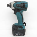 makita マキタ 14.4V 3.0Ah 充電式インパクトドライバ 青 ケース・充電器・バッテリ2個セット TD134D 中古