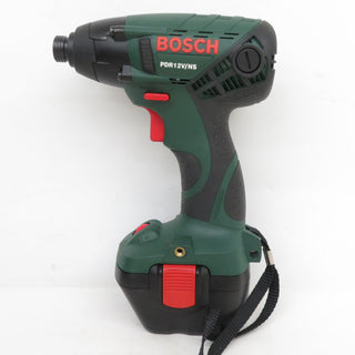 BOSCH ボッシュ 12V 1.5Ah Ni-Cd バッテリインパクトドライバ ケース・充電器・バッテリ1個セット PDR12V/NS 中古美品