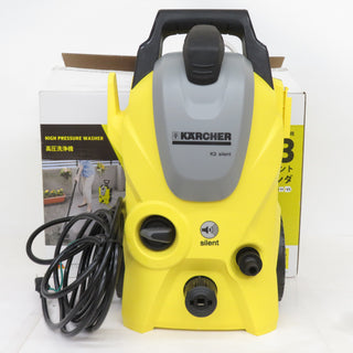 KARCHER ケルヒャー 100V 60Hz 高圧洗浄機 K3 サイレント 1.601-449.0 中古美品