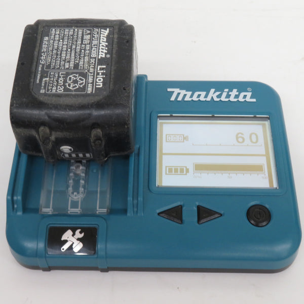 makita マキタ 14.4V 3.0Ah Li-ionバッテリ 残量表示付 充電回数60回 BL1430B A-60698 中古