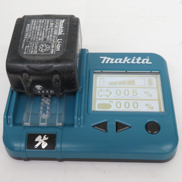 makita マキタ 14.4V 3.0Ah Li-ionバッテリ 残量表示付 充電回数60回 BL1430B A-60698 中古