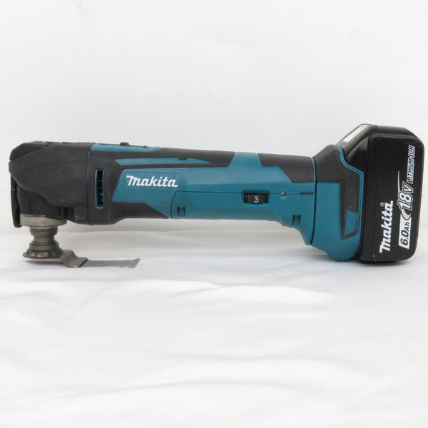 makita マキタ 18V 6.0Ah 充電式マルチツール ケース・充電器・バッテリ1個セット TM51DRG 中古美品