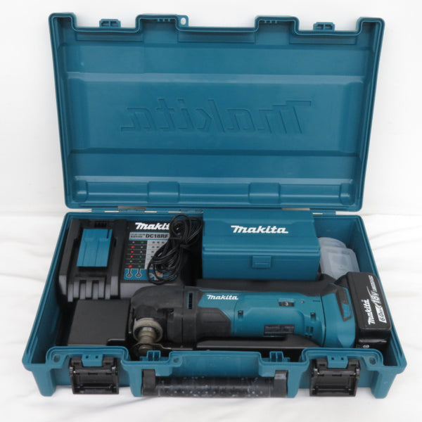 makita マキタ 18V 6.0Ah 充電式マルチツール ケース・充電器・バッテリ1個セット TM51DRG 中古美品