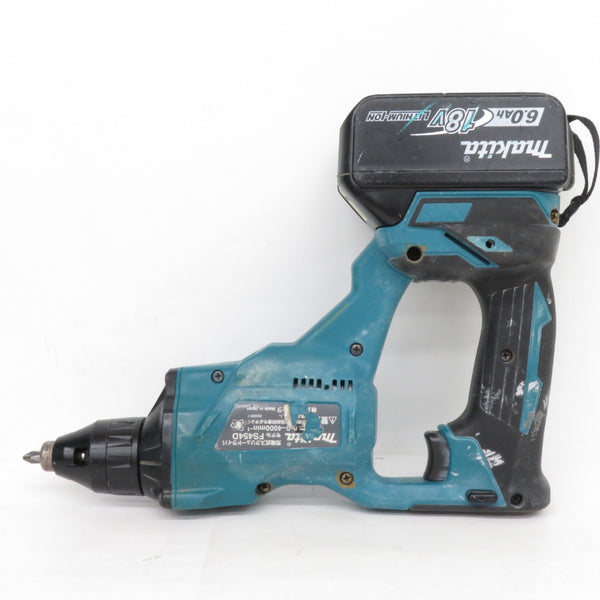 makita マキタ 18V 6.0Ah 充電式スクリュードライバ ケース・充電器・バッテリ1個セット FS454DRG 中古