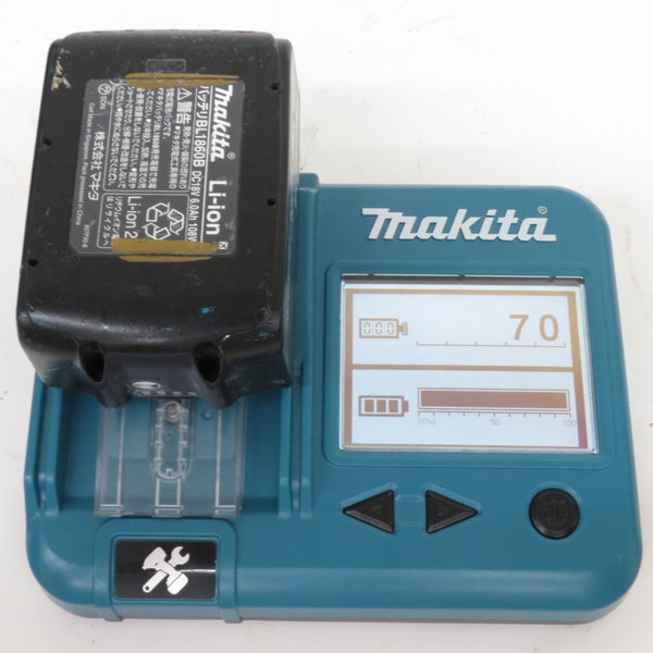 makita マキタ 18V 6.0Ah 充電式スクリュードライバ ケース・充電器・バッテリ1個セット FS454DRG 中古