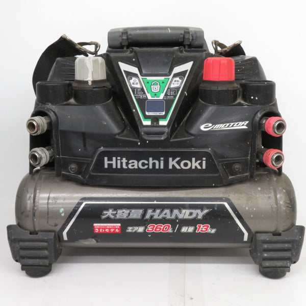 日立工機 HiKOKI ハイコーキ 高圧エアコンプレッサ 8L 高圧・一般圧対応 セキュリティ機能付 セキュリティタグ欠品 EC1245H2 中古