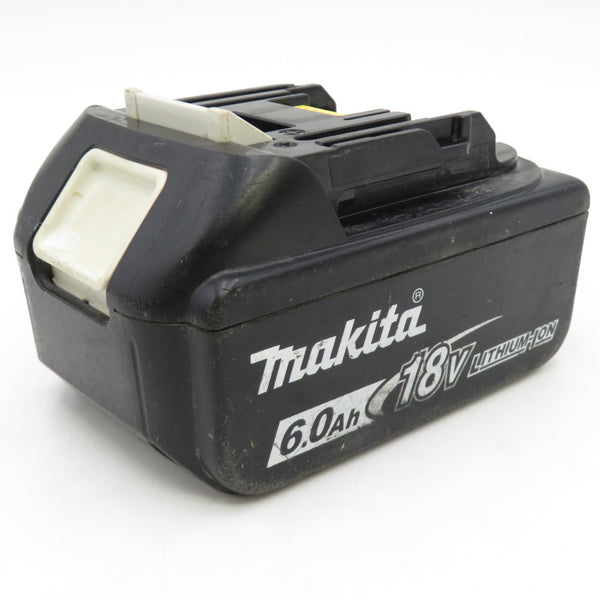 makita マキタ 18V 6.0Ah Li-ionバッテリ 残量表示付 雪マーク付 充電回数77回 BL1860B A-60464 中古