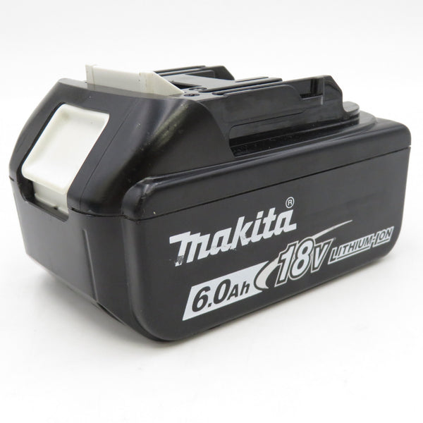 makita マキタ 18V 6.0Ah Li-ionバッテリ 残量表示付 雪マーク付 充電回数11回 BL1860B A-60464 中古美品