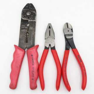 KNIPEX クニペックス ニッパー・ペンチ・プライヤーセット 3本組 中古