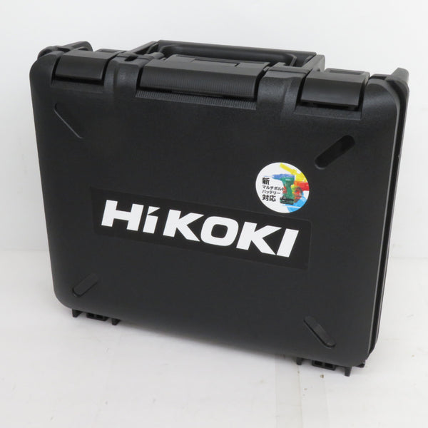 HiKOKI ハイコーキ 18V 5.0Ah コードレスインパクトドライバ ストロングブラック ケース・充電器・マルチボルトバッテリ2個セット ケース相違あり WH18DC(2XPBZ) 中古