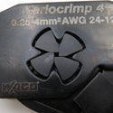 WAGO ワゴ 圧着工具 Variocrimp 4 絶縁・非絶縁フェルール用 0.25-4.0mm2 AWG24-12 中古