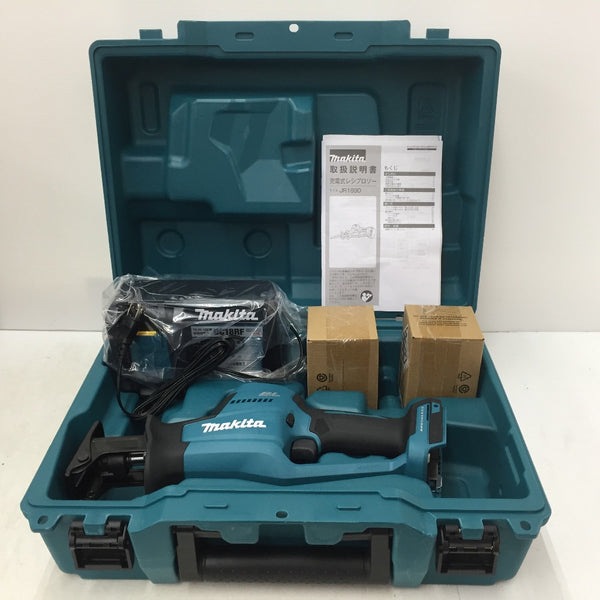 makita マキタ 18V 6.0Ah 充電式レシプロソー ワンハンドグリップ ケース・充電器・バッテリ2個セット JR189DRGX 未使用品