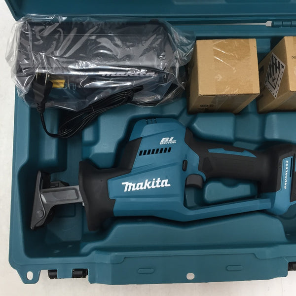 makita マキタ 18V 6.0Ah 充電式レシプロソー ワンハンドグリップ ケース・充電器・バッテリ2個セット JR189DRGX 未使用品