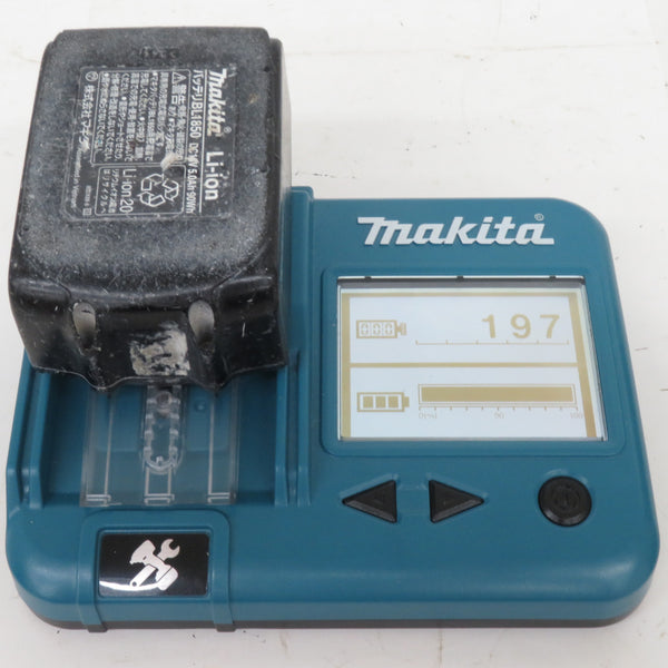 makita マキタ 18V 5.0Ah Li-ionバッテリ 残量表示なし 充電回数197回 BL1850 A-57196 中古