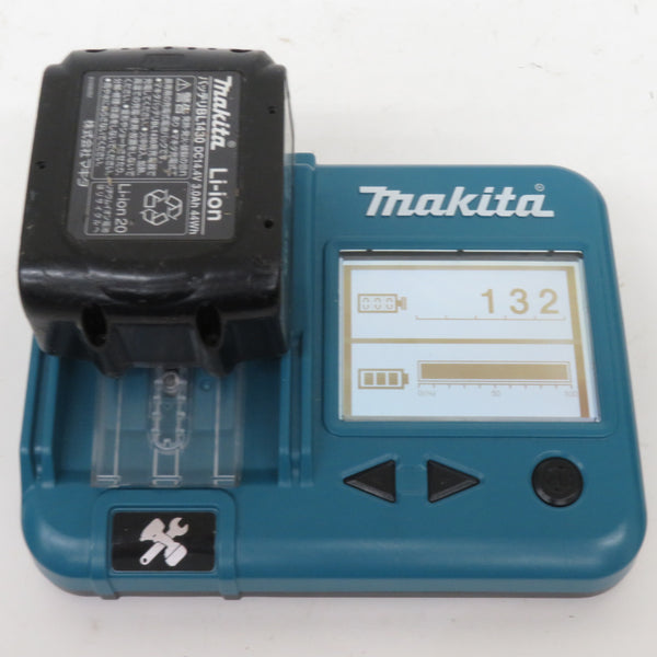 makita マキタ 14.4V 3.0Ah Li-ionバッテリ 残量表示なし 充電回数132回 BL1430 A-42634 中古