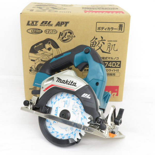 makita マキタ 18V対応 125mm 充電式マルノコ 青 本体のみ HS474DZ 未使用品