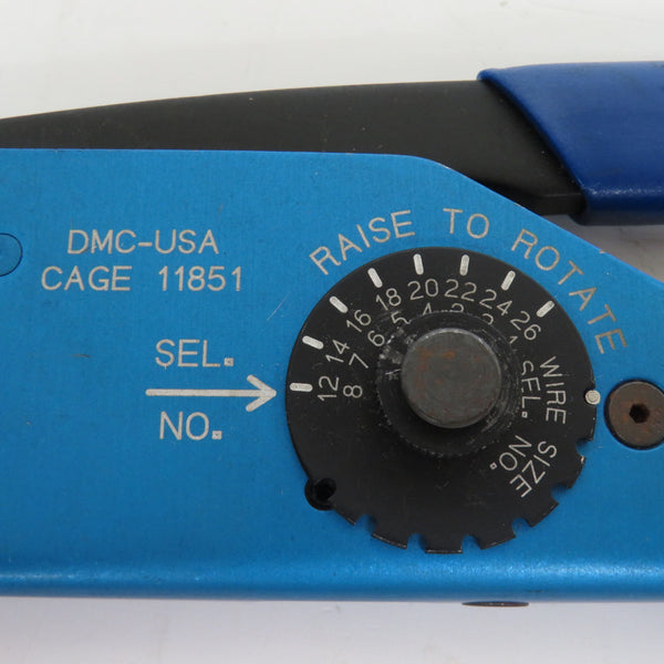 DMC Daniels Manufacturing Corporation コンタクトピン圧着工具 0.12-3.5sq AWG26-12 M22520/1-01 AF8 中古