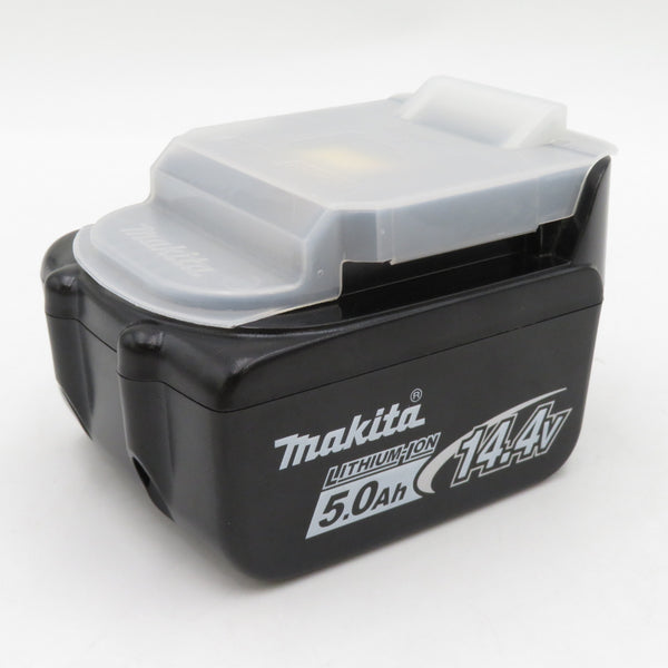 makita マキタ 14.4V 5.0Ah Li-ionバッテリ 残量表示なし 充電回数6回 BL1450 A-59259 中古美品