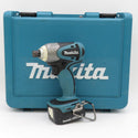 makita マキタ 14.4V 1.5Ah 充電式インパクトドライバ 青 ケース・充電器・バッテリ2個セット TD135DSHX 中古