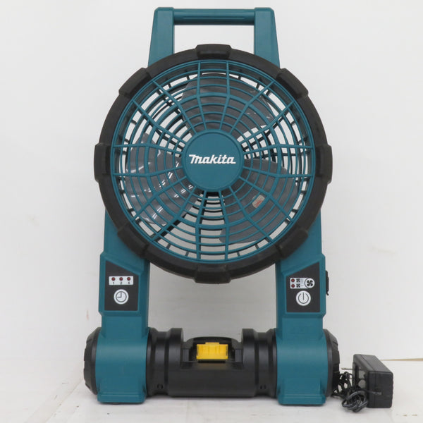 makita マキタ 14.4/18V対応 充電式ファン 青 本体のみ ACアダプタ付 中古