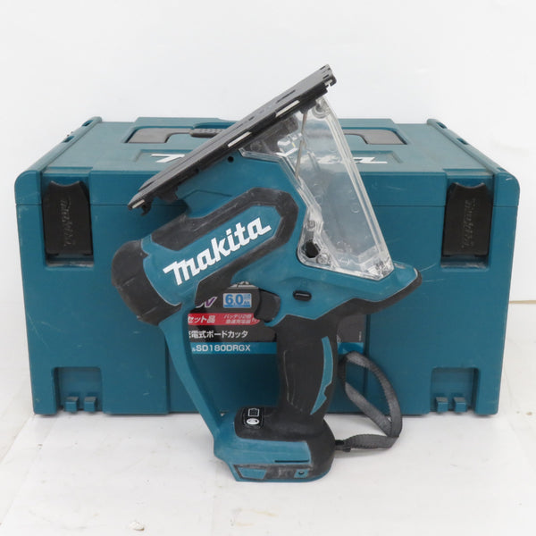 makita マキタ 18V対応 充電式ボードカッタ 本体のみ ケース付 SD180D 中古