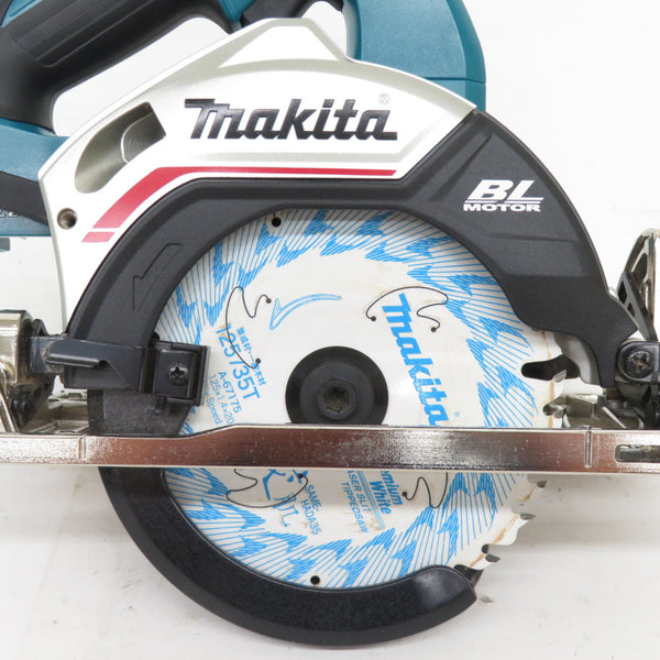 makita マキタ 18V対応 125mm 充電式マルノコ 青 本体のみ HS474D 中古美品