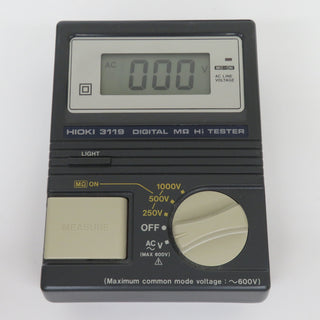 HIOKI 日置電機 デジタルハイテスタ ケース付 3119 中古