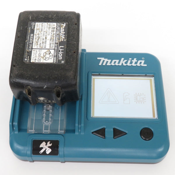 makita マキタ 18V 6.0Ah Li-ionバッテリ 残量表示付 雪マーク付 充電回数39回 BL1860B A-60464 中古