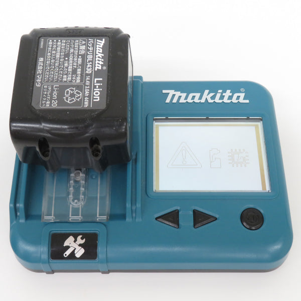 makita マキタ 14.4V 3.0Ah Li-ionバッテリ 残量表示なし 充電回数43回 BL1430 A-42634 中古